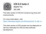 , iOS 8.0 Ÿ4  OS X 似Ƽ  4 