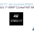 STũϷƮδн, ARM Cortex-M7 ھ  STM32 F7 ø MCU 