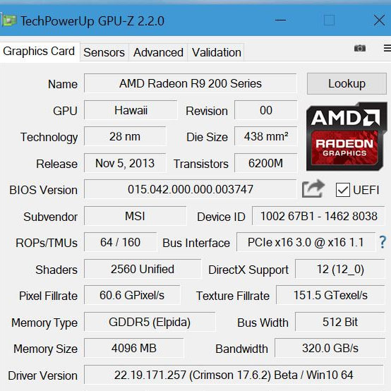 downloading GPU-Z 2.54.0