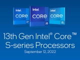 MT 성능 최대 41% 증가, 인텔 13세대 코어 CPU 랩터 레이크 공식 발표