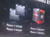 AMD, iGPU  7 8700F  5 8400F 
