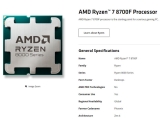 AMD  7 8700F  5 8400F,   