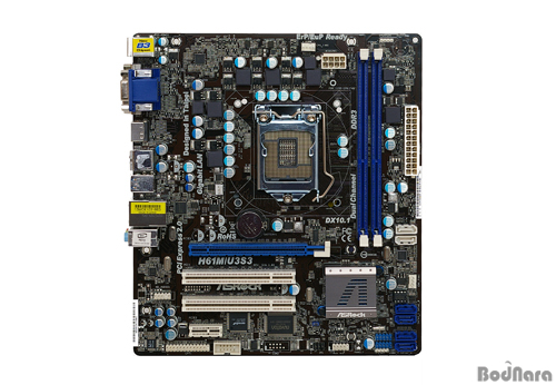 ASRock H61M/U3B3, INTEL, H61, USB3.0, SATA3