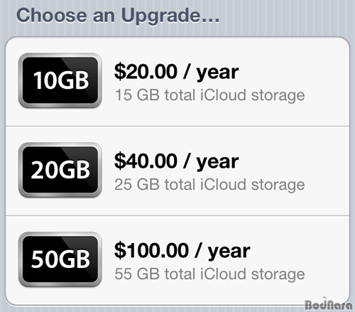 new icloud pricing