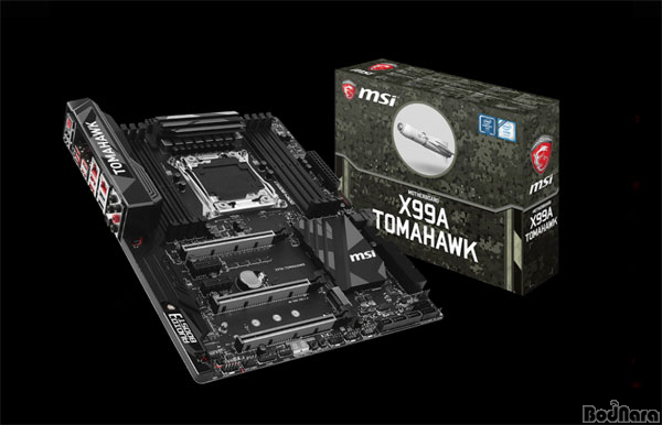 밀리터리 디자인 게이밍 메인보드, MSI X99A 토마호크 발표:: 보드나라 밀리터리 디자인 게이밍 메인보드, MSI X99A 토마호크 발표 :: 보드나라