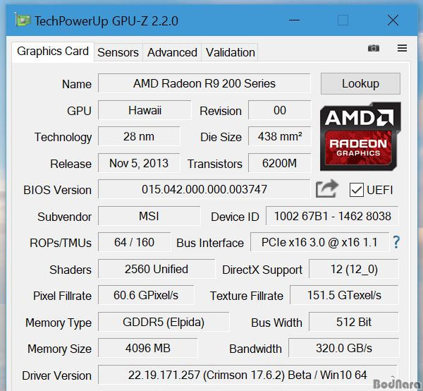 GPU-Z 2.54.0 for windows download