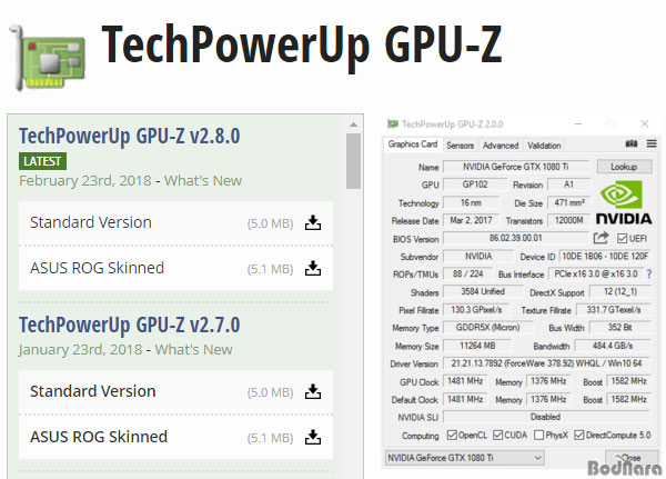 download the new version for iphoneGPU-Z 2.55.0