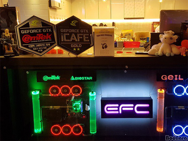 이엠텍, EFC 등촌점 NVIDIA 공식 PC방 골드 등급 인증 진행:: 보드나라 이엠텍, EFC 등촌점 NVIDIA 공식 PC방 골드 등급 인증 진행 :: 보드나라