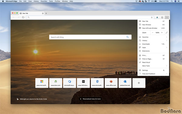 edge browser on mac