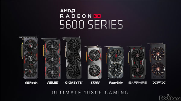 AMD 라데온 RX 5600 XT 공식 출시:: 보드나라