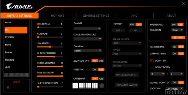 기가바이트, 0.4ms 응답속도 IPS 게이밍 모니터 AORUS FI25F 발표:: 보드나라 기가바이트, 0.4ms 응답속도 IPS 게이밍 모니터 AORUS FI25F... 