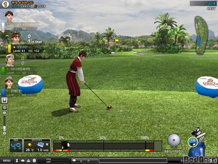 온네트-다음, 온라인 골프 게임 ‘샷온라인’에 대규모 업데이트 실시:: 보드나라