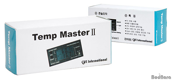 [리뷰]다양한 기능이 있다, Temp Master II 디지털 온도계:: 보드나라
