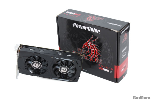 [리뷰]적당한 가격에 준수한 전성비와 성능, 파워컬러 레드 드래곤 RX 460 4GB 디앤디컴:: 보드나라