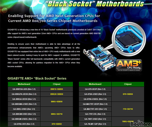 [칼럼]당신도, 제조사도, 아무도 모르는 AM3 vs AM3+ 소켓의 차이와 미래:: 보드나라