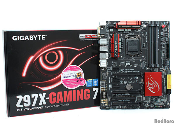 [프리뷰]한 걸음 가까이 다가온 게이밍 메인보드, 기가바이트 GA-Z97X-Gaming 7 제이씨현:: 보드나라