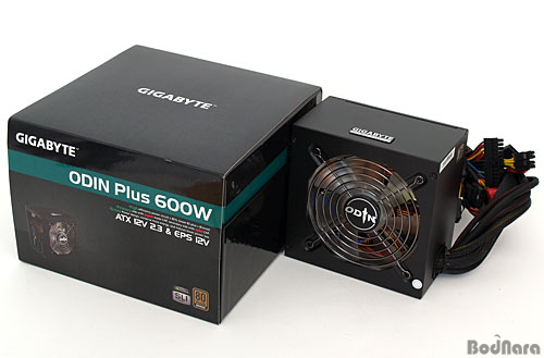 [프리뷰]80플러스 브론즈 인증, GIGABYTE ODIN Plus 600W:: 보드나라