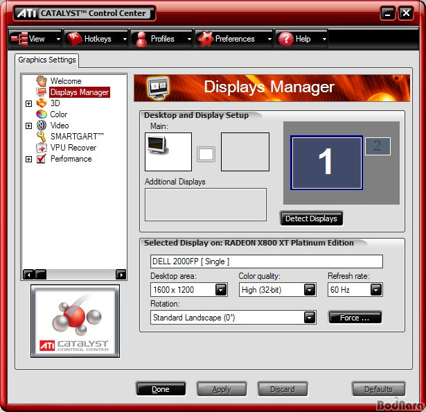 ATI, 새롭게 디자인된 Catalyst Control Center 공개 !!:: 보드나라