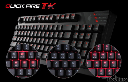 Quickfire Tk 대양케이스, 쿨러마스터 게이밍 기계식 키보드 Quick Fire TK 출시:: 보드나라