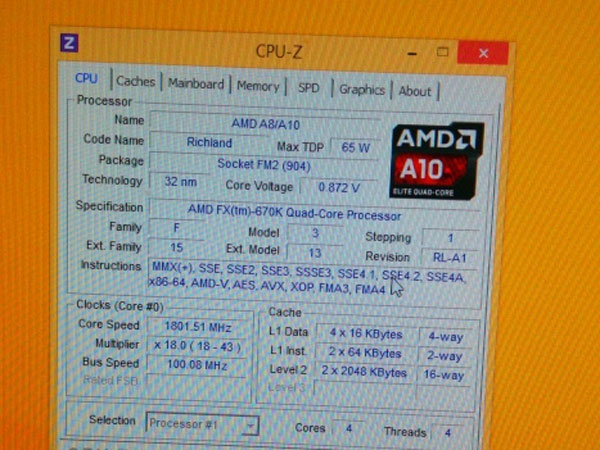 AMD FX 브랜드 APU 등장? HP 완제PC에 FM2 기반 FX-670K APU탑재:: 보드나라