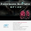 120mm  Ȧ  140mm , DEEPCOOL GAMER STORM GF140 