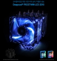 ,  CPU  DEEPCOOL FROSTWIN LED 2016 