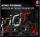 MSI, ī̷ũ Non-K CPU Ŭ  Z170 κ ǥ