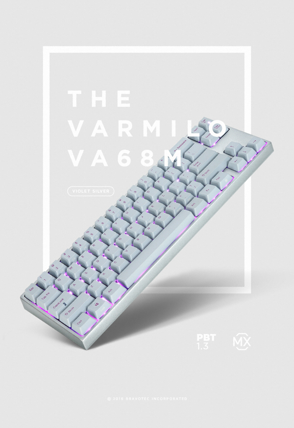  , ˷̴ Ͽ¡ ̾  Ű VARMILO VA68M   ̺Ʈ 