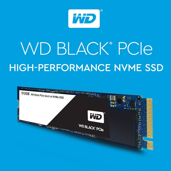 ϵ, NVMe  WD  PCIe SSD 