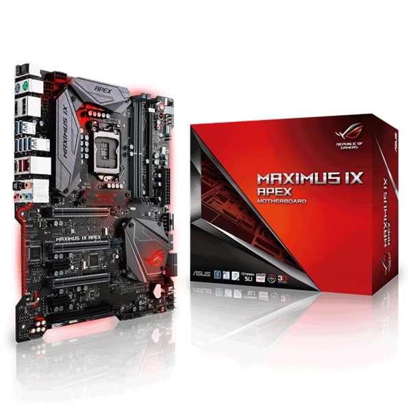  ̼, ְ Ŭŷ  ڶϴ NEW ROG κ MAXIMUS IX APEX 