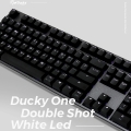  FUNKEYS, DUCKY One 87/108Key WHITE LED PBT Ű 2 