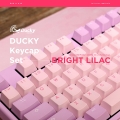  FUNKEYS, DUCKY PBT BRIGHT LILAC Űĸ Ʈ 