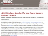JEDEC, LPDDR4    LPDDR5 ԰ ǥ