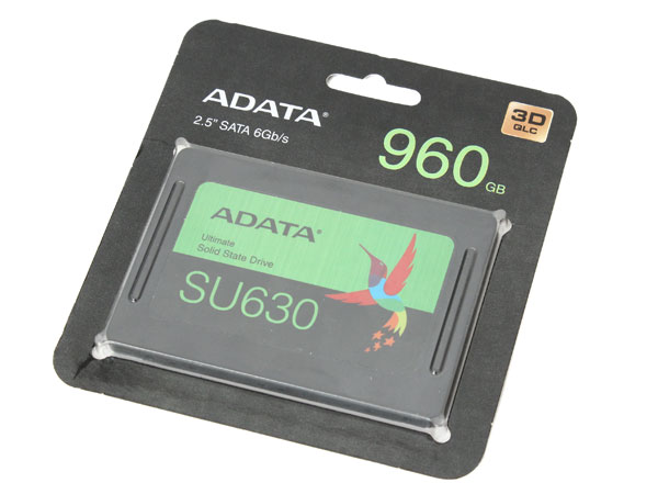 SSD ݴ 뷮 Ѱ ĸ  QLC ô, ADATA Ultimate SU630 960GB