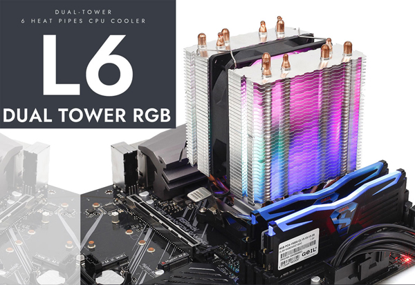 Åõ¿þÀÌ, µà¾ó Ÿ¿ö Äð·¯ darkFlash L6 RGB Ãâ½Ã