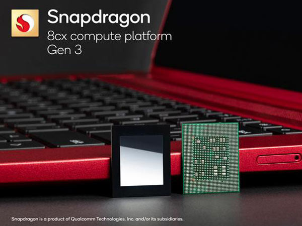 윈도우 노트북용 퀄컴 스냅드래곤 8cx Gen3 발표, 휴대용 게임기용 G3x Gen1도 공개
