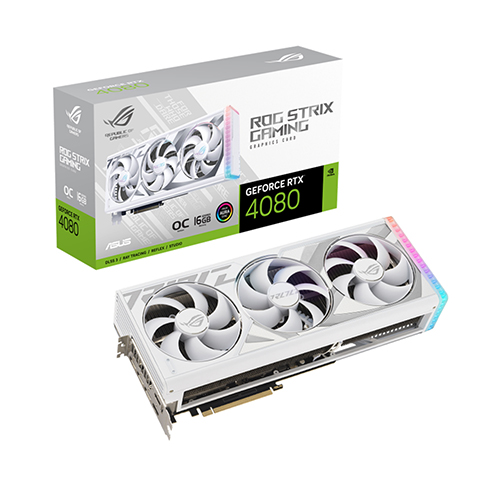인텍앤컴퍼니, ASUS ROG STRIX 지포스 RTX 40 화이트 시리즈 4종 출시:: 보드나라