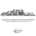 슈퍼마이크로, X13 서버 전 제품군에 5세대 제온 인텔 프로세서 지원 발표