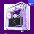 브라보텍, NZXT 탁월한 쿨링 퍼포먼스 듀얼챔버 튜닝 PC 케이스 H6 FLOW/RGB 출시