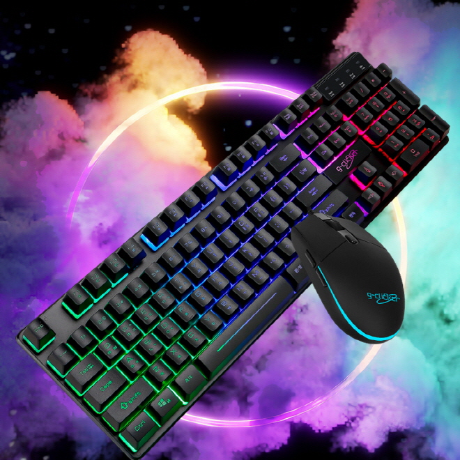 Introducing the GClicker Superhero Air 210 Gaming Keyboard & Mouse Set for CostEffective