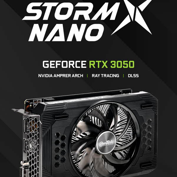 EMTEK GeForce RTX™ 3050 STORM X Nano D6 6GB Graphic Card Officially Released in South Korea by Domestic Leading Brand EMTEK INC.