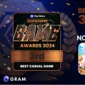 ׷۽  븶  Ÿ塯, Blockchain Game Awards 2024  Ʈ ĳ־  ι 3 