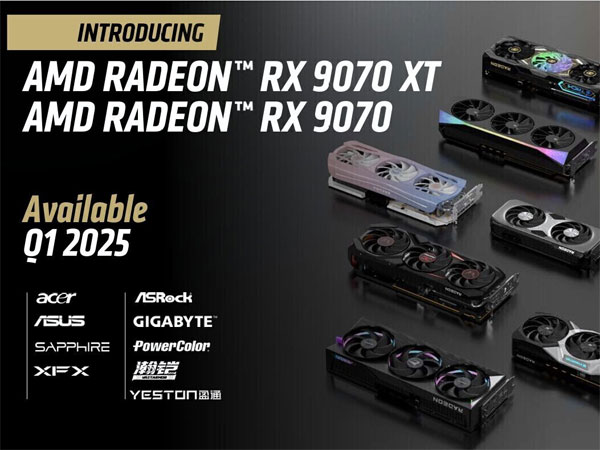 AMD, 라데온 RX 9070 시리즈 덕에 일본 시장 점유율 45% 달성