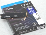 PCIe 5.0 Ȯ  , ũ Crucial T710 4TB ƽũ