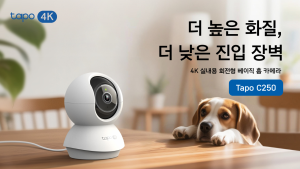 Ÿ��, �ո��� ������ 4K �ʰ�ȭ�� Ȩķ ��Tapo C250�� ���