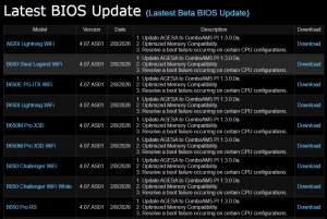 ASRock, AM5 ���� ������ Ư�� CPU ���� ���� ���� ���� ���̿��� ����