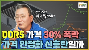 2�� DDR5 �޸� ������� 30% �϶�, ����ȭ�� ��ȣź�ΰ� ����� �����ΰ�? [�޸� ���� ���� 6��]