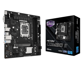 DDR4 �� DDR5 ���� H610 ���κ���, ASRock H610M Combo II ���