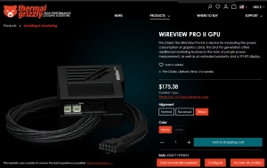 ��� �׸���, 12V-2x6 ������ ���� WireView Pro II ���̺� ���� �� ���