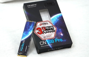 ��𿡳� ��︮�� PCIe 4.0 M.2 SSD, COLORFUL CN700 PRO M.2 NVMe ��ص��� 1TB